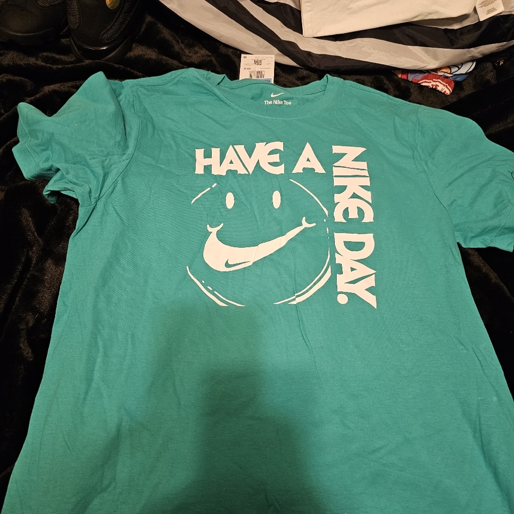 Nike Turquoise 'Have a Nike Day' Tee